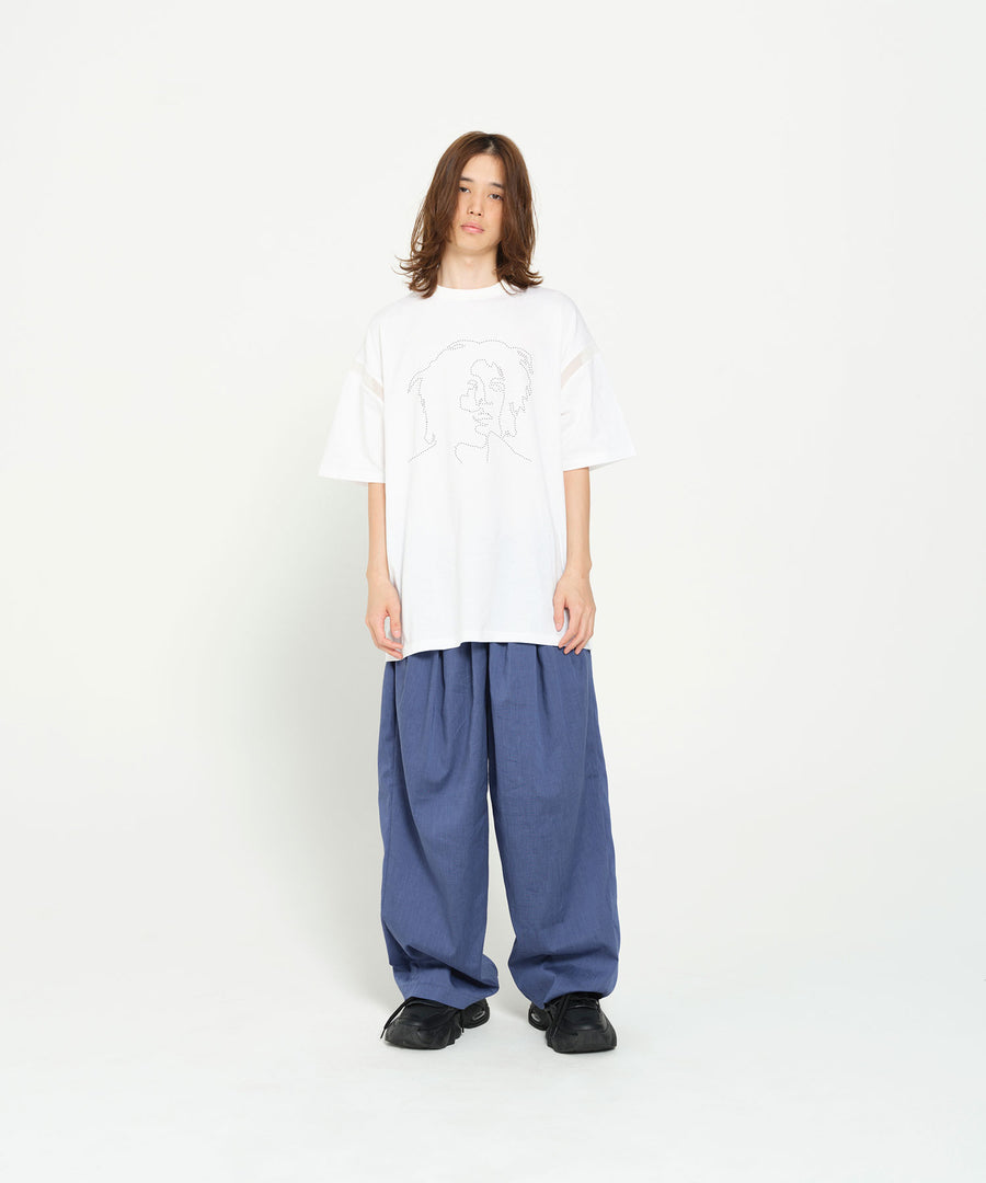SF26SS-26A ONE-LOVE EMBROI SAMUE T-SHIRT