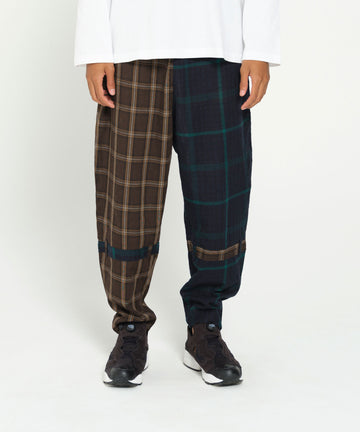SF26SS-16 MIX CHECK BONTAGE PANTS