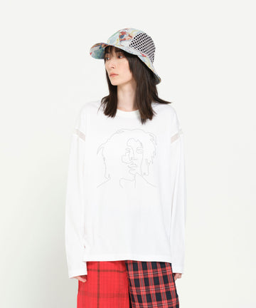 SF26SS-25A ONE-LOVE EMBROI L/S SAMUE T-SHIRT