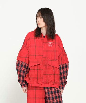 SF26SS-15 TRIBE EMBROI CHANGE JACKET