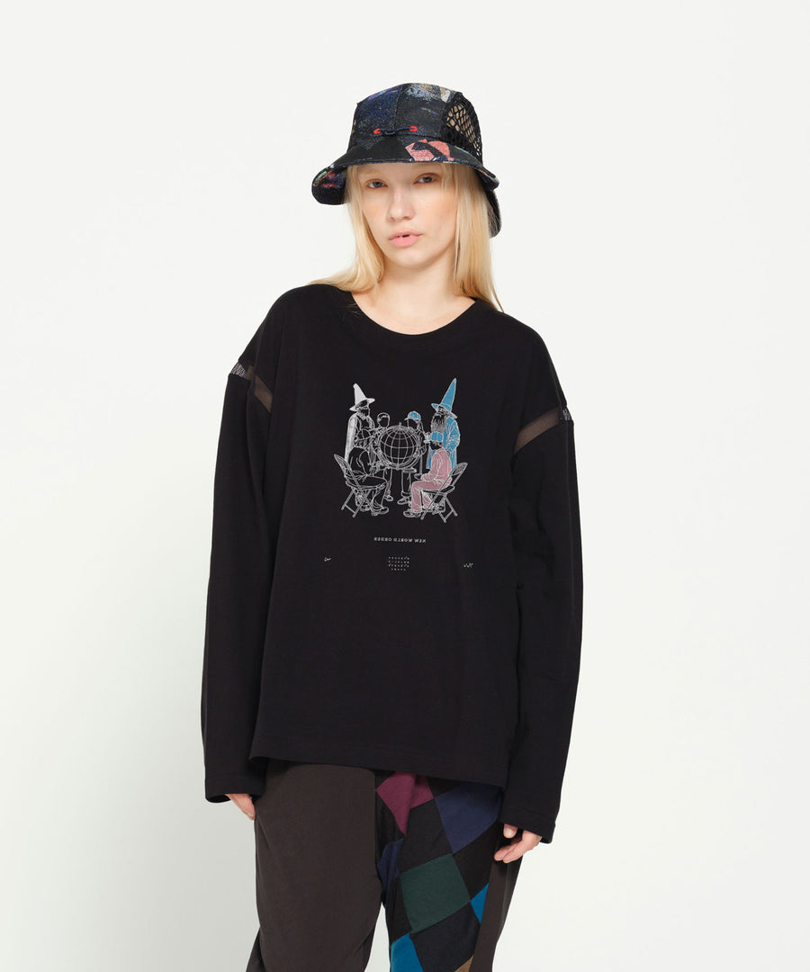 SF26SS-25D WORLD ORDER SAMUE L/S T-SHIRT