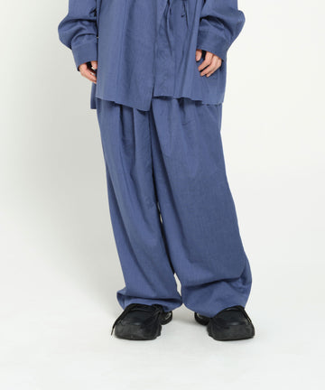 SF26SS-19 TRIPLE TUCK LINEN PANTS