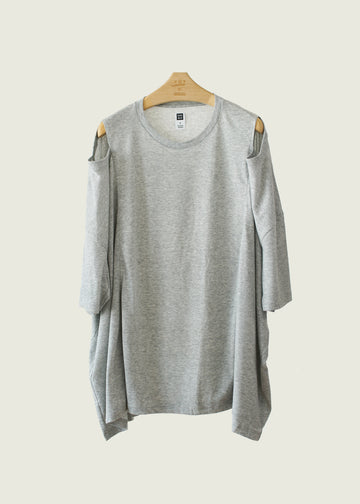 Panel Wide Tee / GREY
