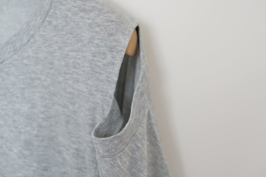 Panel Wide Tee / GREY