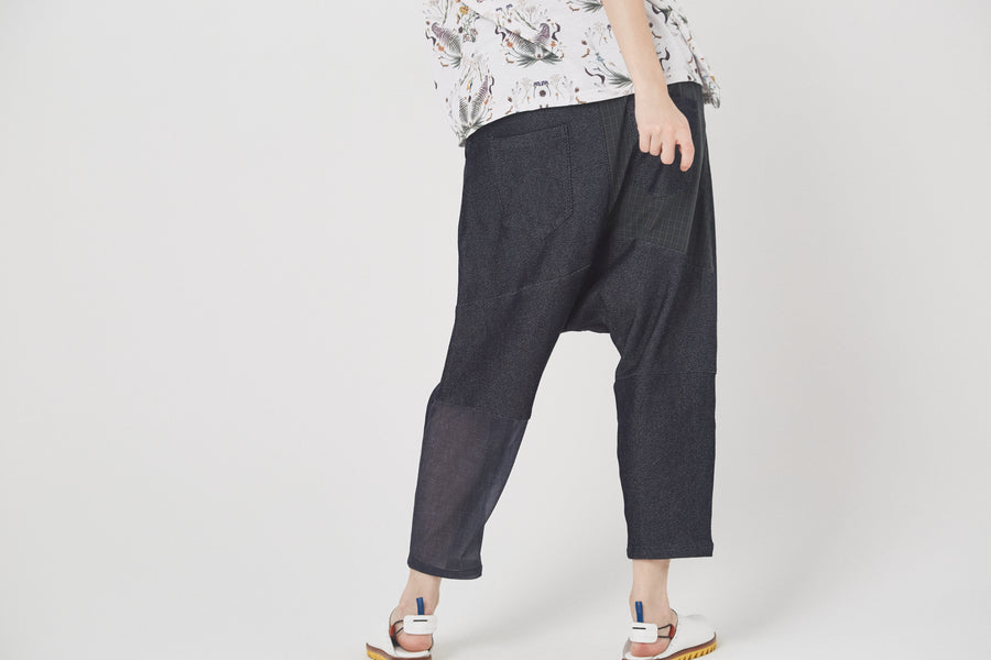 BSD26SS-14 Mix Tex Relax Jeans IND
