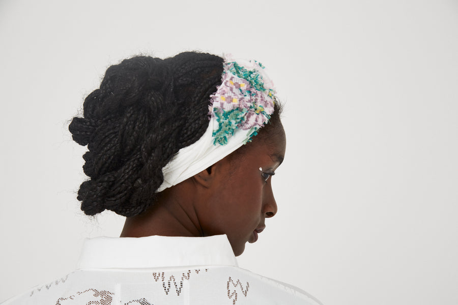 BSD26SS-27 Dancing Hairband WHITE