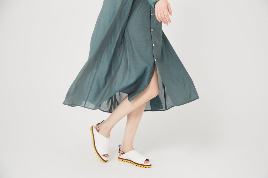 BSD26SS-07 Mirage Maxi Shirt GRN