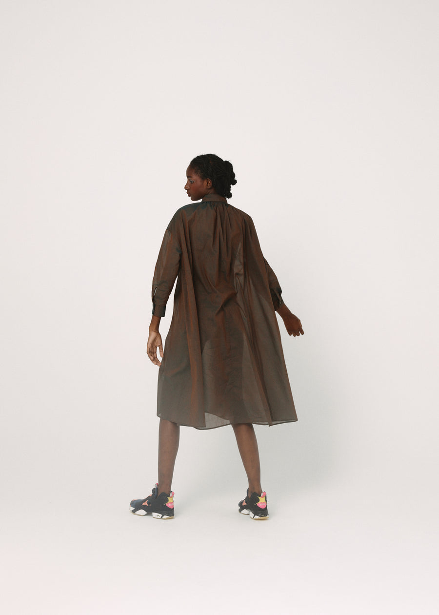 BSD26SS-07 Mirage Maxi Shirt BR