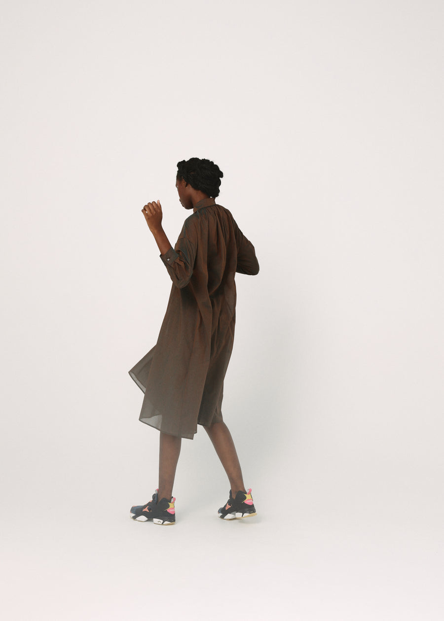 BSD26SS-07 Mirage Maxi Shirt BR