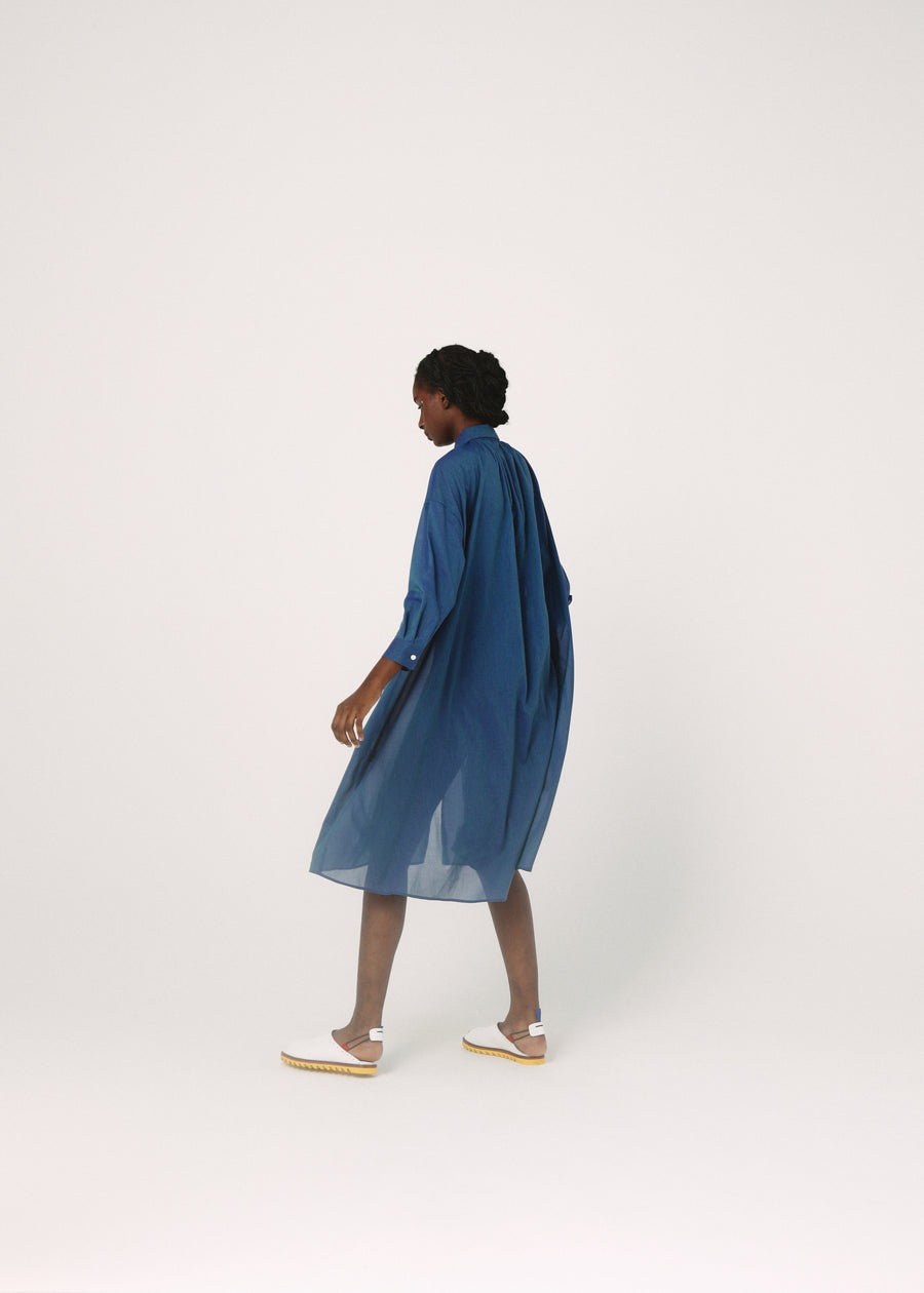 BSD26SS-07 Mirage Maxi Shirt BL
