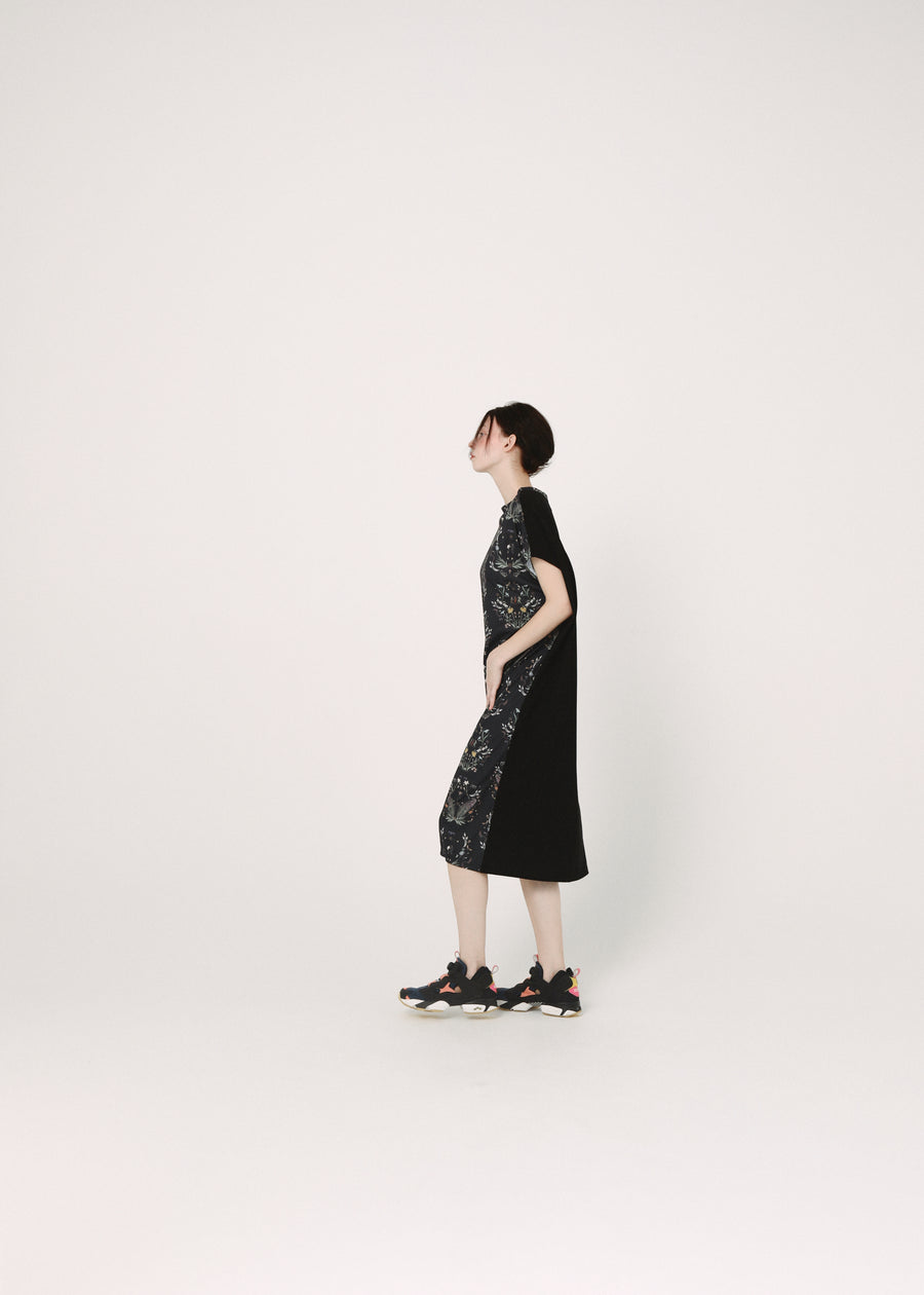 BSD26SS-17 Dance In The Garden One-piece BLACK