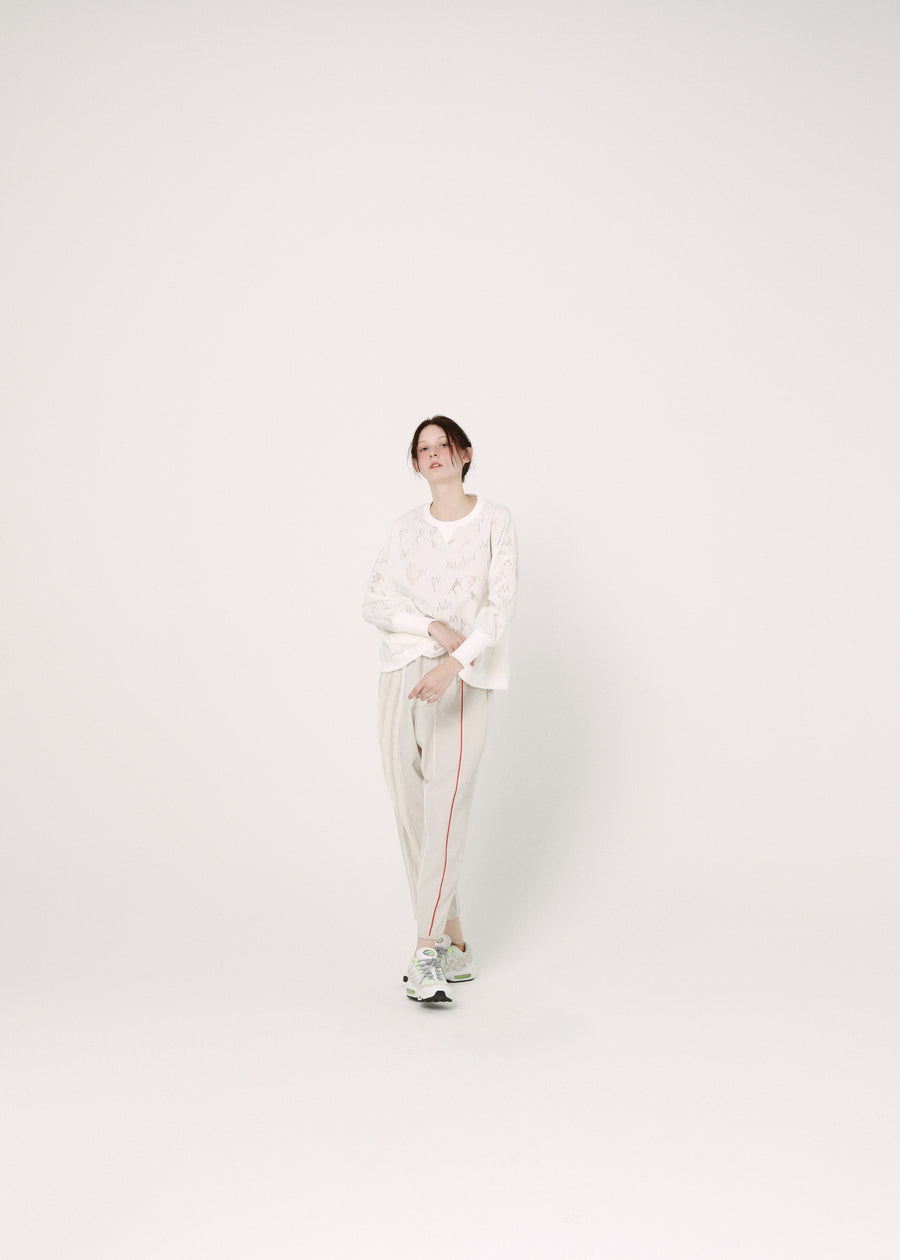 BSD26SS-11 Dancing Lace Pullover WHITE