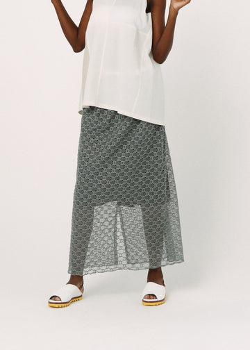 BSD26SS-21 Ultra Mesh Skirt GREEN