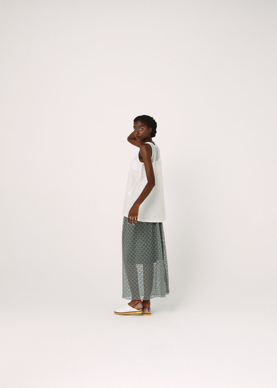 BSD26SS-21 Ultra Mesh Skirt GREEN