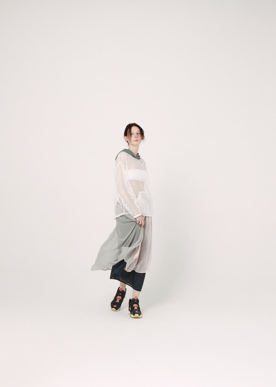 BSD26SS-09 Mirage Layer Skirt GREY