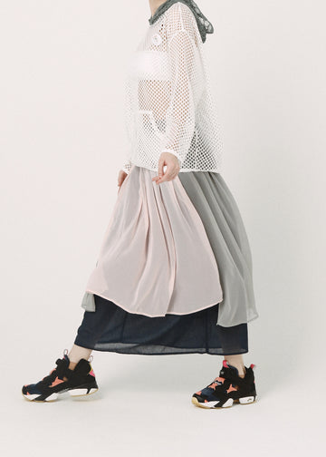 BSD26SS-09 Mirage Layer Skirt GREY