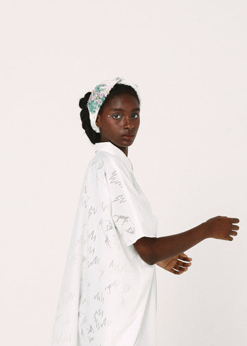 BSD26SS-27 Dancing Hairband WHITE