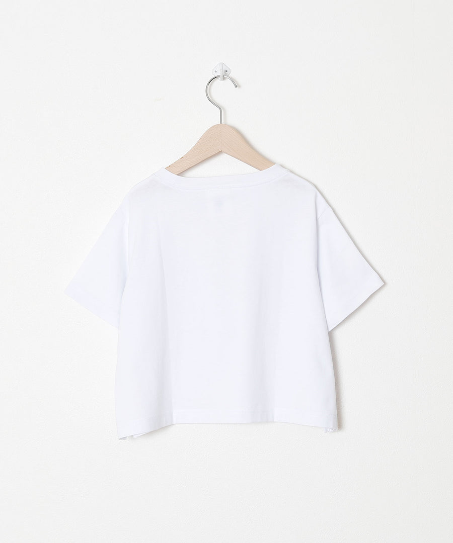 バッドアニマルワイドTシャツ / 赤いもよう