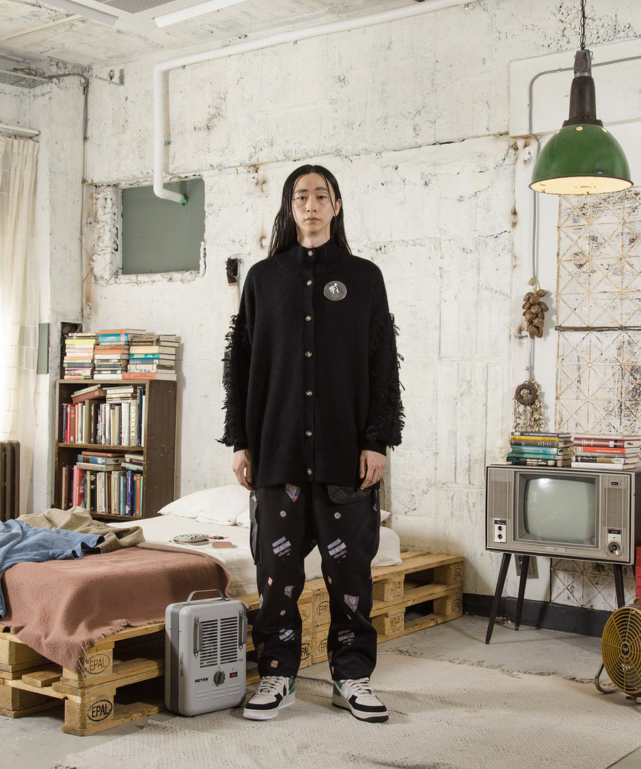 SF23AW-19 Chaos Knit Blouson