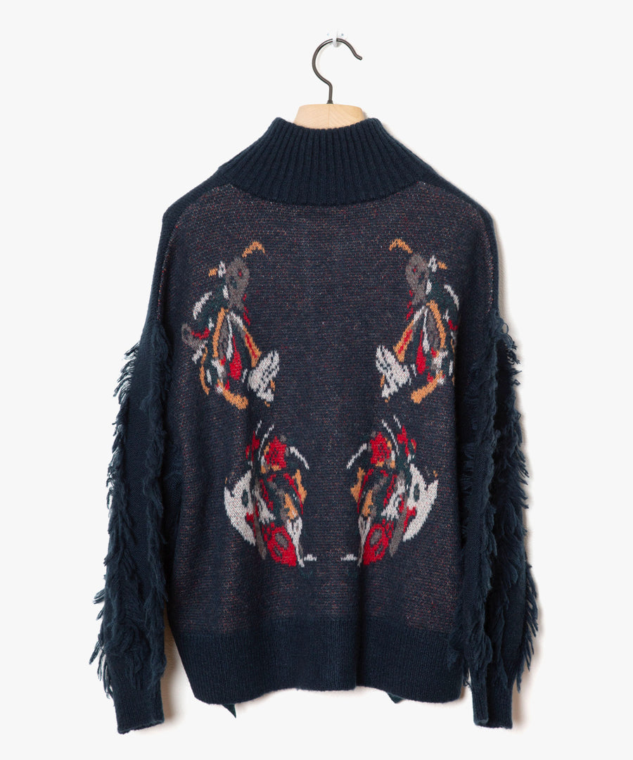 SF23AW-19 Chaos Knit Blouson
