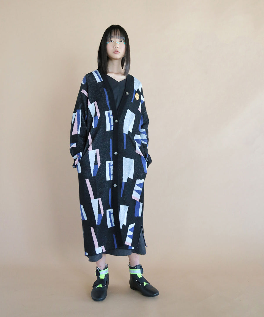 Market knit cardigan