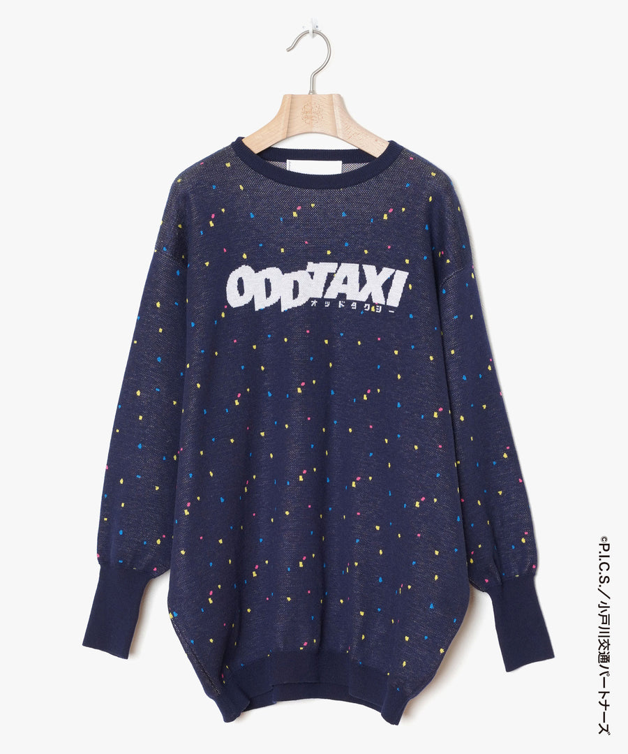 ODDTAXI night knit sweater